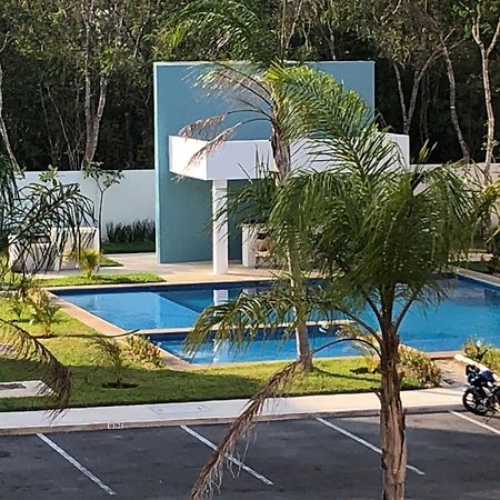 Apartamento Familiar Con Alberca En Playa Del Carmen Exterior foto